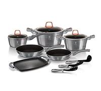Berlinger Haus pots en titane 12 éléments Metallic Moonlight BH6021
