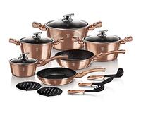 Garnki Berlinger Haus Metallic Line Rose Gold 15 Ele Bh-1224-N