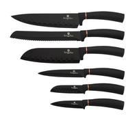 BERLINGER HAUS BH-2337 ENSEMBLE DE COUTEAUX DE CUISINE BLACK ROSE