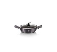 Berlinger Haus - Cocotte Carbon Pro 28 cm avec couvercle, marbre 3 couches, compatible induction