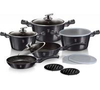 Berlinger Haus Ensemble de Casseroles BH-6886 Carbon Pro Mtallique Graphite