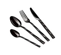 Berlinger Haus ensemble de couverts 24 éléments brillants Black Royal BH2622