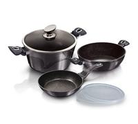 Berlinger Haus ensemble de pots en revetement granit 6 pcs. Carbon ProBH6905