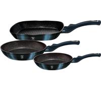 Berlinger Haus lot de 3 poeles en granit BH6140F