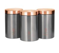 Berlinger Haus lot de 3 récipients de cuisine Moonlight Metallic Line BH6273