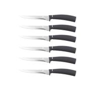 Berlinger Haus Lot de 6 couteaux à steak Carbon Pro Line - Matériaux de qualité supérieure et design élégant