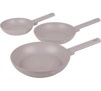 Berlinger Haus Poêles BH-8108 Titan Taupe Ensemble de 3 pièces