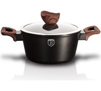 Berlinger Haus pot avec revetement en granit 20cm 2,5l Ebony Rosewood BH1716