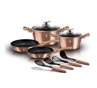Berlinger Haus Ensemble de casseroles Metallic Rose Gold BH6142 10 pièces Aluminium Induction