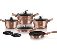 Berlinger Haus Set de Casseroles Granit BH-6191 Rose Gold 6 Pièces