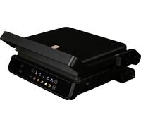 BerlingerHaus BH/9781 électrique Grill à contact revêtement anti-adhésif, adaptation automatique de la température, Minuteur digital, avec écran, rabattable