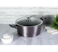 BERLINGERHAUS Casserole 30cm Granit Graphite Métallique