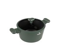 BERLINGERHAUS Casserole avec surface en titane et couvercle 24 cm Vert mat Collection BH-8201