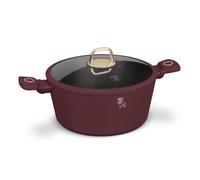 BERLINGERHAUS Casserole avec surface en titane et couvercle 28 cm Collection Leonardo BH-8042