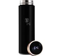 BerlingerHaus Gourde acier inoxydable, plastique noir, or rose BH/9680A