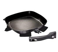 Berlinger Haus poele avec revetement en granit, grill 28cm avec poignée amovible Carbon Pro BH6914