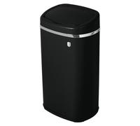 BERLINGERHAUS Poubelle avec ouverture par capteur 58 l Matte Black Collection BH-9526