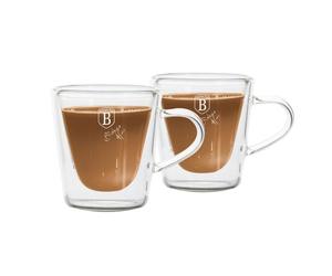 BERLINGERHAUS Set de tasses à espresso en verre 2 pièces BH-8772