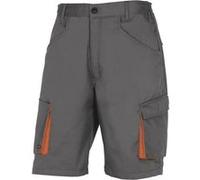 M2BE2GRXX Bermuda de travail MACH2 gris/orange XXL