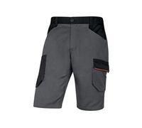 Bermuda de travail MACH2 V3 multipoches gris/orange T2XL - - M2BE3GOXX
