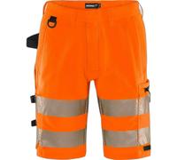 Bermuda haute visibilité classe 2 Fristads Green 2648 GSTP Orange C42