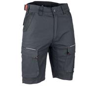Bermuda paléo coton/poly gris/noir taille 38 LMA LEBEURRE 6165-38