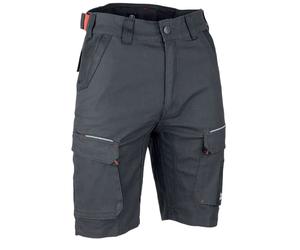 Bermuda paléo coton/poly gris/noir taille 52 LMA LEBEURRE 6165-52