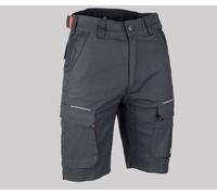 Bermuda Paléo multipoches stretch - Gris nuit / Noir - T.40 - LMA - 6165-40