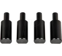 BERN 9 900 S1004 - Goupilles élastiques, plastique, 15 x 45 mm Ø, lot de 4