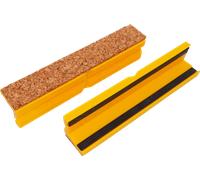 BERN 9 900 S4150 - Mors de protection pour étaux, liège/plastique, 150 mm, 1 paire