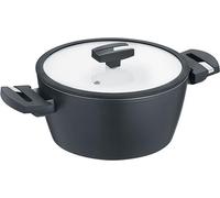 Berndes Balance Induction Enduro Casserole, Casserole, Revêtement anti-adhésif, Aluminium, Noir, Ø 20 cm, 0019884502