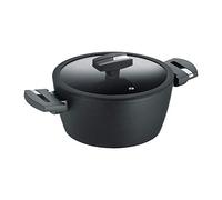 Berndes Balance Induction Enduro Casserole, Casserole, Revêtement anti-adhésif, Aluminium, Noir, Ø 20 cm, 0019884502