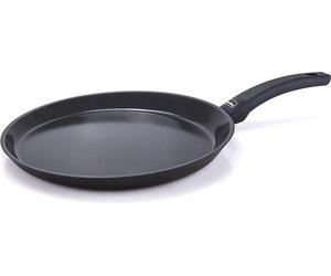 Berndes Crêpières Crêpière, poêle, induction, crêpes, galettes, revêtement antiadhésif, aluminium, noir, Ø 28 cm, 011289