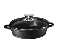 Berndes Vario Click Induction Poêle à servir avec couvercle en verre 28 cm 31167