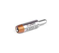 Bernstein Werkzeuge Adaptateur de couple 4-972 pour embouts 4 mm, 0,2 Nm préréglé 6 pans intérieurs