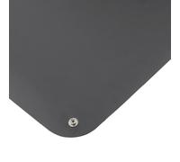 Bernstein 9-360-0 ESD Tapis de sol antistatique avec 2 boutons pression 10 mm Noir 90 x 61 cm