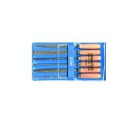 Bernstein Schlüsselfeilen-Set avec Holzheft im Etui 6tlg. 5-240 100 mm