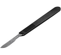 BERNSTEIN Tools for Electronics 2-102-ESD Scalpel Acier de qualité noir,argent 1 set
