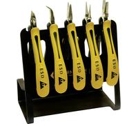 BERNSTEIN Tools for Electronics 3-650-V antistatique (ESD) Jeu de pinces 5 pièces
