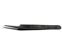 BERNSTEIN Tools for Electronics 5-069-13 antistatique (ESD) Pince brucelle ESD 5abb-Z pointue, effilée, courbée à 30° 115 mm