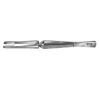 BERNSTEIN Tools for Electronics 5-115 Pince brucelle de soudage émoussée 165 mm