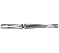 BERNSTEIN Tools for Electronics 5-115 Pince brucelle de soudage émoussée 165 mm