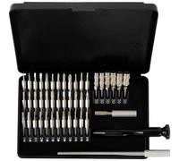 BERNSTEIN Tools for Electronics 6-350 Boîte d'embouts 45 pièces vis à fente, cruciforme Phillips, TORX® intérieur, hexagonal