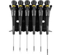 BERNSTEIN Tools for Electronics antistatique (ESD) Jeu de tournevis 6 pièces 6 pans intérieurs