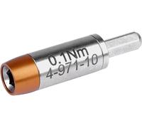 BERNSTEIN Tools for Electronics Bernstein Werkzeugfabrik 4-971 Adaptateur de couple de serrage 6 pans intérieurs 0.1 Nm (max)