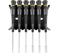BERNSTEIN Tools for Electronics Bernstein Werkzeugfabrik antistatique (ESD) Jeu de tournevis 6 pièces 6 pans extérieurs