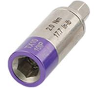 Bernstein Adaptateur dynamométrique 4-985 pour embouts 1/4" 2,0 Nm