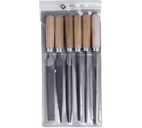 Bernstein Tools for Electronics Lot de limes à aiguille, en étui en bois, 6 pièces Bernstein 5-240