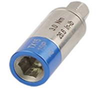 Bernstein 4-986 Adaptateur dynamométrique 3 Nm pour embouts 1/4"