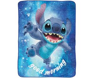 BERONAGE Disney Lilo & Stitch Out of The World Couverture 100 % polyester moelleuse en flanelle polaire pour enfants, adultes, dessin animé 150 x 200 cm